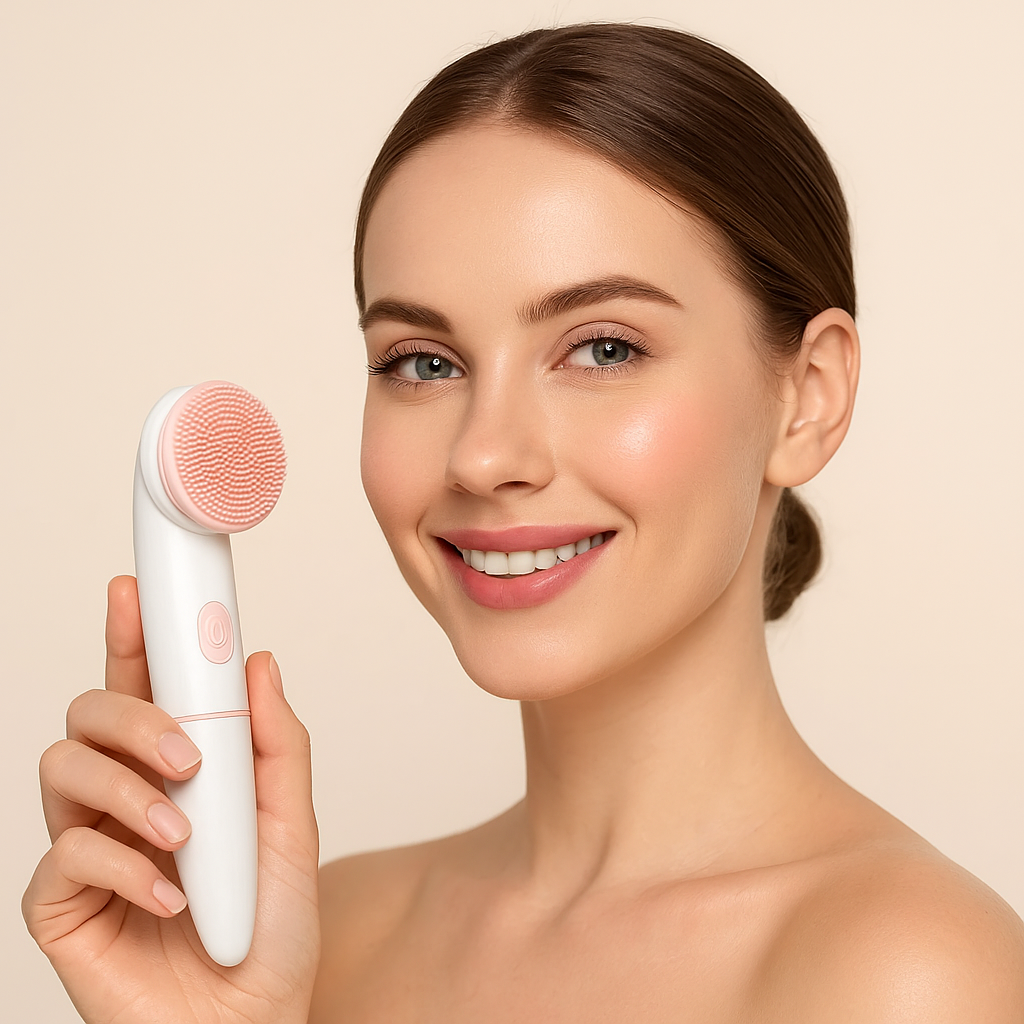 VibrantGlow Facial Brush