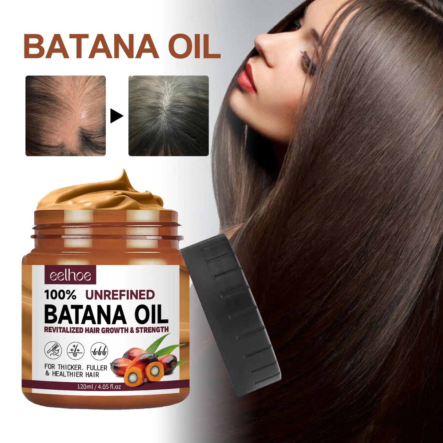 Batana Natural Hair Growth Oil